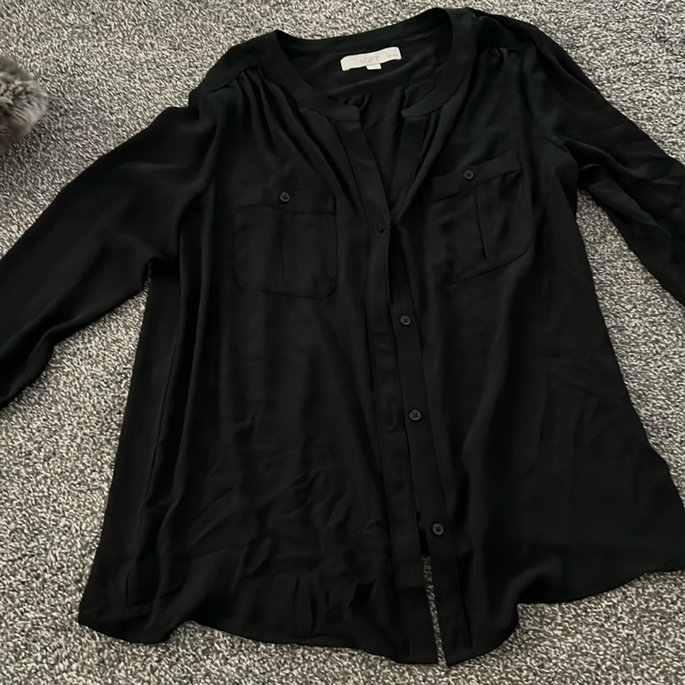 Large Loft Button down dress shirt